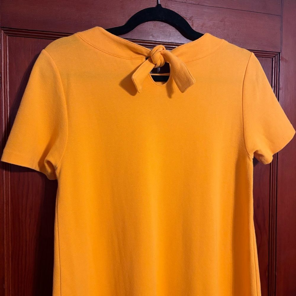 Yves Saint Laurent Vintage Marigold Yellow Knit Tunic Top Size M - Picture 9 of 10